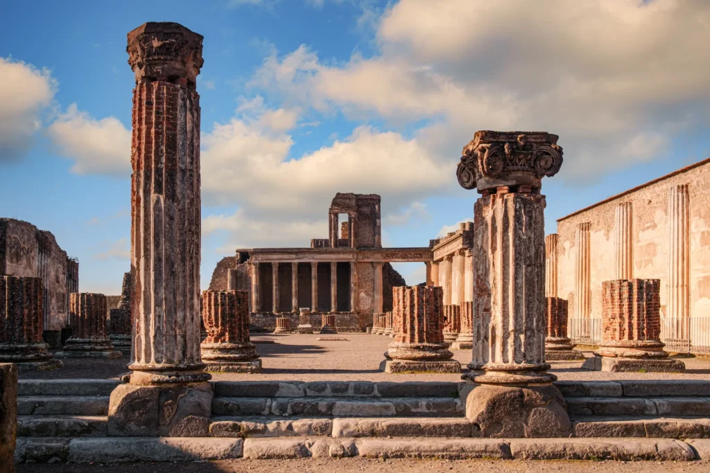 City Pompeii ruins